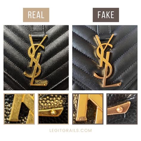 how to know if a ysl bag is fake|authentic YSL handbag.